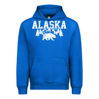 Cobalt Alaska Mountains Forest Hunting Usa Urban Hoodie - longCreatives
