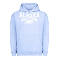 Pigment Grape Ice Alaska Mountains Forest Hunting Usa Urban Hoodie - longCreatives