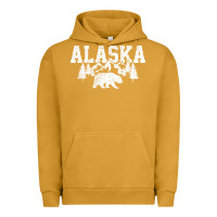 Pigment Peanut Butter Alaska Mountains Forest Hunting Usa Urban Hoodie - longCreatives
