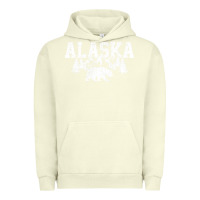 Pigment Pistachio Alaska Mountains Forest Hunting Usa Urban Hoodie - longCreatives