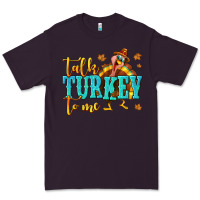 Plum Talk Turkey To Me Premium Tee - texasbilliewilder