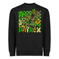 Black st. patrex Heavyweight Sweatshirt - Artiststas