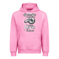 Fuchsia Pink being grandpa is an honor being papa is priceless, gift dad Urban Hoodie - longCreatives