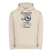 Pigment French Oak being grandpa is an honor being papa is priceless, gift dad Urban Hoodie - longCreatives