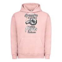 Pigment Salmon being grandpa is an honor being papa is priceless, gift dad Urban Hoodie - longCreatives