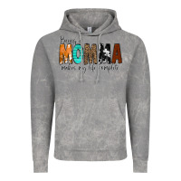 Cloud Rock Being a Momma Makes My Life Complete Vintage Hoodie - CowCowDesign