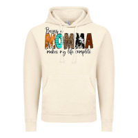 Vintage Artic Being a Momma Makes My Life Complete Vintage Hoodie - CowCowDesign