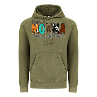 Vintage Olive Being a Momma Makes My Life Complete Vintage Hoodie - CowCowDesign