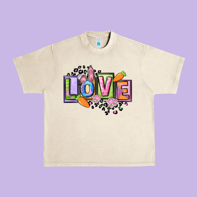 Easter Love Happy Easter Day Urban Heavy Tee Designed By Cowgirlartshop