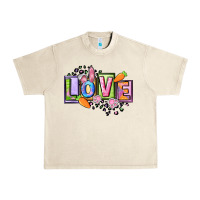 Sandshell Easter love Happy Easter Day Urban Heavy Tee - CowGirlArtShop