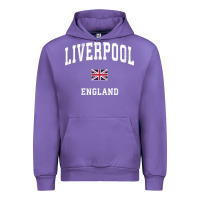 Tulip Liverpool England Vintage Athletic Sports Design Urban Hoodie - longCreatives