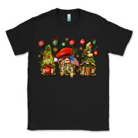 Black Christmas Army Gnomes 4th of july Classic Tee - HowdyJamesFarm