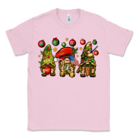 Bubblegum Pink Christmas Army Gnomes 4th of july Classic Tee - HowdyJamesFarm