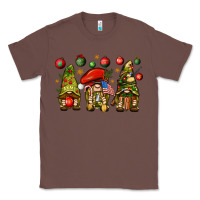 Chestnut Christmas Army Gnomes 4th of july Classic Tee - HowdyJamesFarm