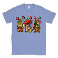 Colony Blue Christmas Army Gnomes 4th of july Classic Tee - HowdyJamesFarm