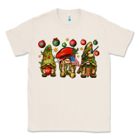 Natural Christmas Army Gnomes 4th of july Classic Tee - HowdyJamesFarm