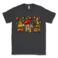 Smoke Christmas Army Gnomes 4th of july Classic Tee - HowdyJamesFarm