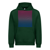Forest Green Bisexual Pride Subtle Bi Urban Hoodie - longCreatives