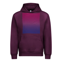 Mauve Wine Bisexual Pride Subtle Bi Urban Hoodie - longCreatives