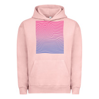 Pigment Salmon Bisexual Pride Subtle Bi Urban Hoodie - longCreatives