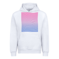 White Bisexual Pride Subtle Bi Urban Hoodie - longCreatives