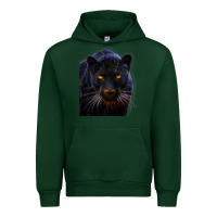 Forest Green Black Panther, Big Cat T Urban Hoodie - longCreatives