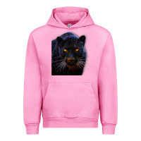 Fuchsia Pink Black Panther, Big Cat T Urban Hoodie - longCreatives