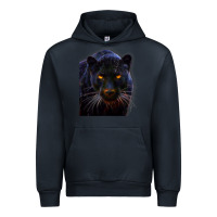 Navy Black Panther, Big Cat T Urban Hoodie - longCreatives