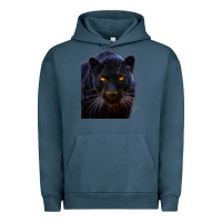 Pigment Midnight Navy Black Panther, Big Cat T Urban Hoodie - longCreatives