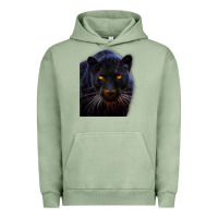 Pigment Oil Green Black Panther, Big Cat T Urban Hoodie - longCreatives