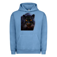 Pigment Pebble Blue Black Panther, Big Cat T Urban Hoodie - longCreatives