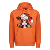 Carrot Christmas baby cow Premium Hoodie - Jasminsmagicworld