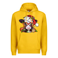 Lemon Christmas baby cow Premium Hoodie - Jasminsmagicworld
