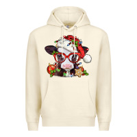Sandshell Christmas baby cow Premium Hoodie - Jasminsmagicworld