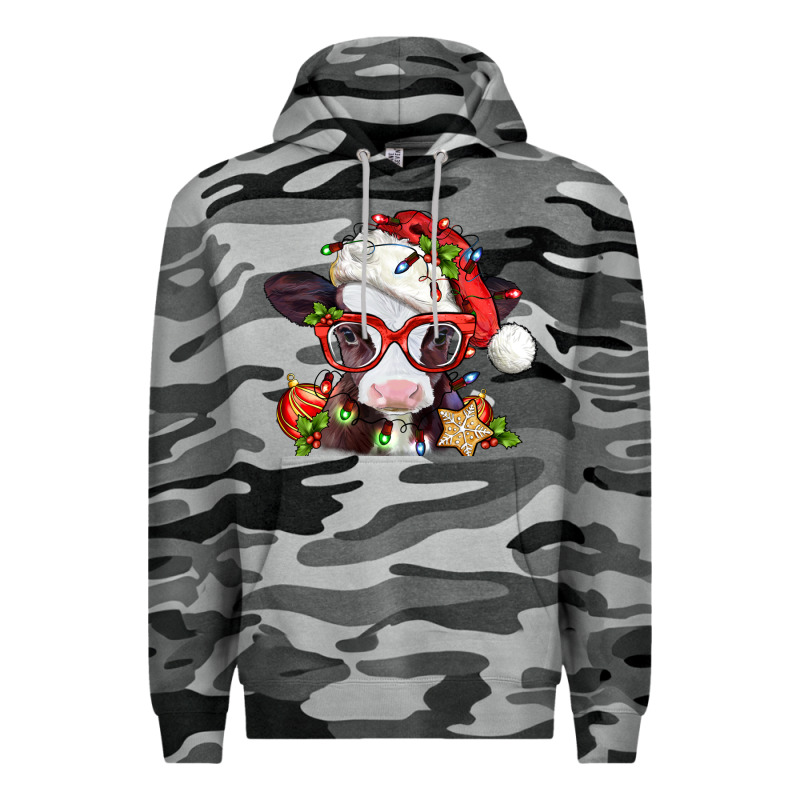 Christmas Baby Cow Premium Hoodie by Jasminsmagicworld | Teevron