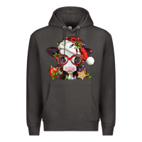 Smoke Christmas baby cow Premium Hoodie - Jasminsmagicworld