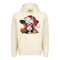 Tofu Christmas baby cow Premium Hoodie - Jasminsmagicworld