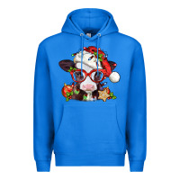 True Royal Christmas baby cow Premium Hoodie - Jasminsmagicworld