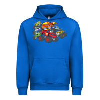 Cobalt Blaze and the Monster Machines and Friends Urban Hoodie - longCreatives