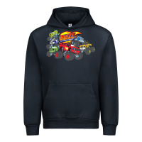 Navy Blaze and the Monster Machines and Friends Urban Hoodie - longCreatives