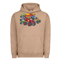 Pigment Burro Blaze and the Monster Machines and Friends Urban Hoodie - longCreatives