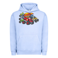 Pigment Grape Ice Blaze and the Monster Machines and Friends Urban Hoodie - longCreatives