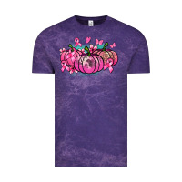 Cloud Purple Cancer pumpkins Cancer Awareness Vintage Tee - HowdyJamesFarm