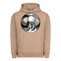 Pigment Burro M.C. Escher Spherical Self Portrait Urban Hoodie - longCreatives