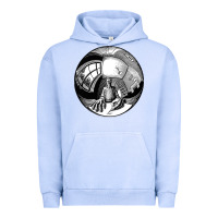 Pigment Grape Ice M.C. Escher Spherical Self Portrait Urban Hoodie - longCreatives