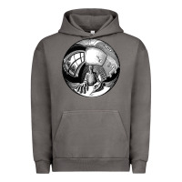 Pigment Tornado M.C. Escher Spherical Self Portrait Urban Hoodie - longCreatives