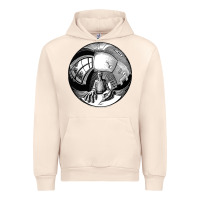 Sandshell M.C. Escher Spherical Self Portrait Urban Hoodie - longCreatives
