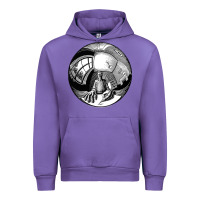 Tulip M.C. Escher Spherical Self Portrait Urban Hoodie - longCreatives
