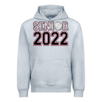 Heather Grey senior volleyball Urban Hoodie - AdoDesignShop