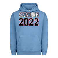 Pigment Pebble Blue senior volleyball Urban Hoodie - AdoDesignShop